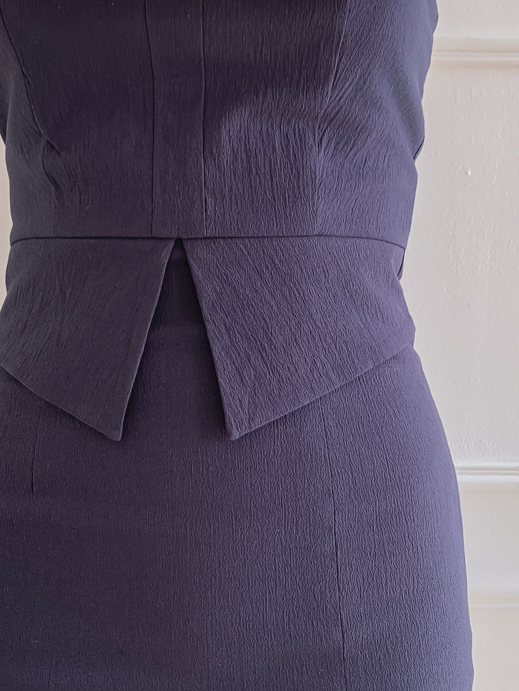 Ponytail dress Tube top Stretch dress Denim dress