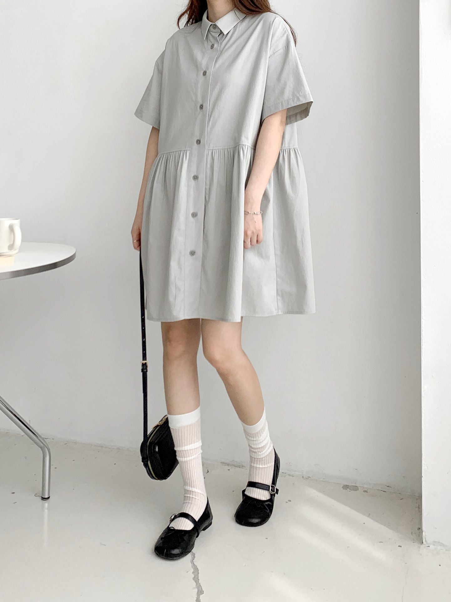 Laren Dress (FREE / Big Size Box Fit) ✨