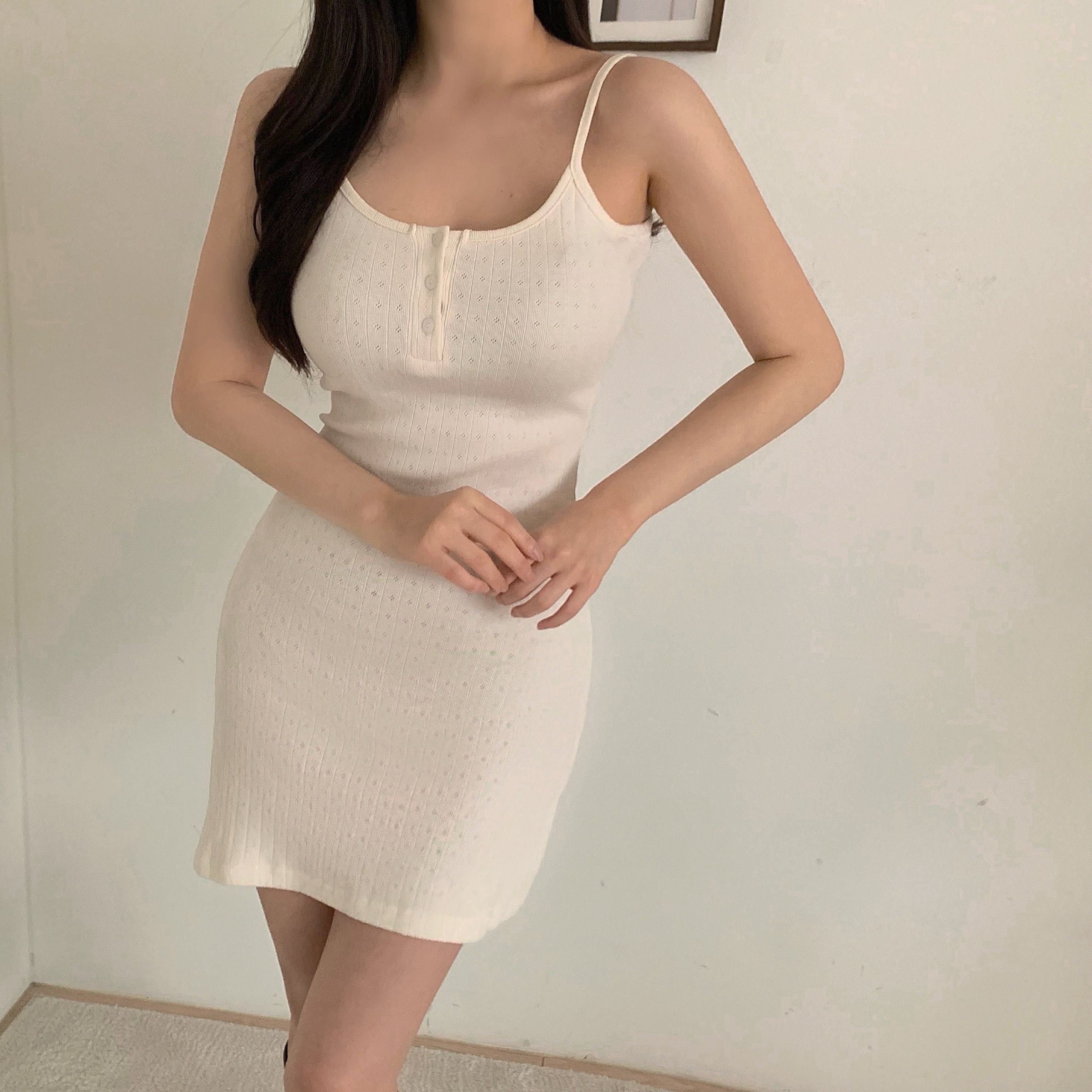 Perforated Teeny Dress