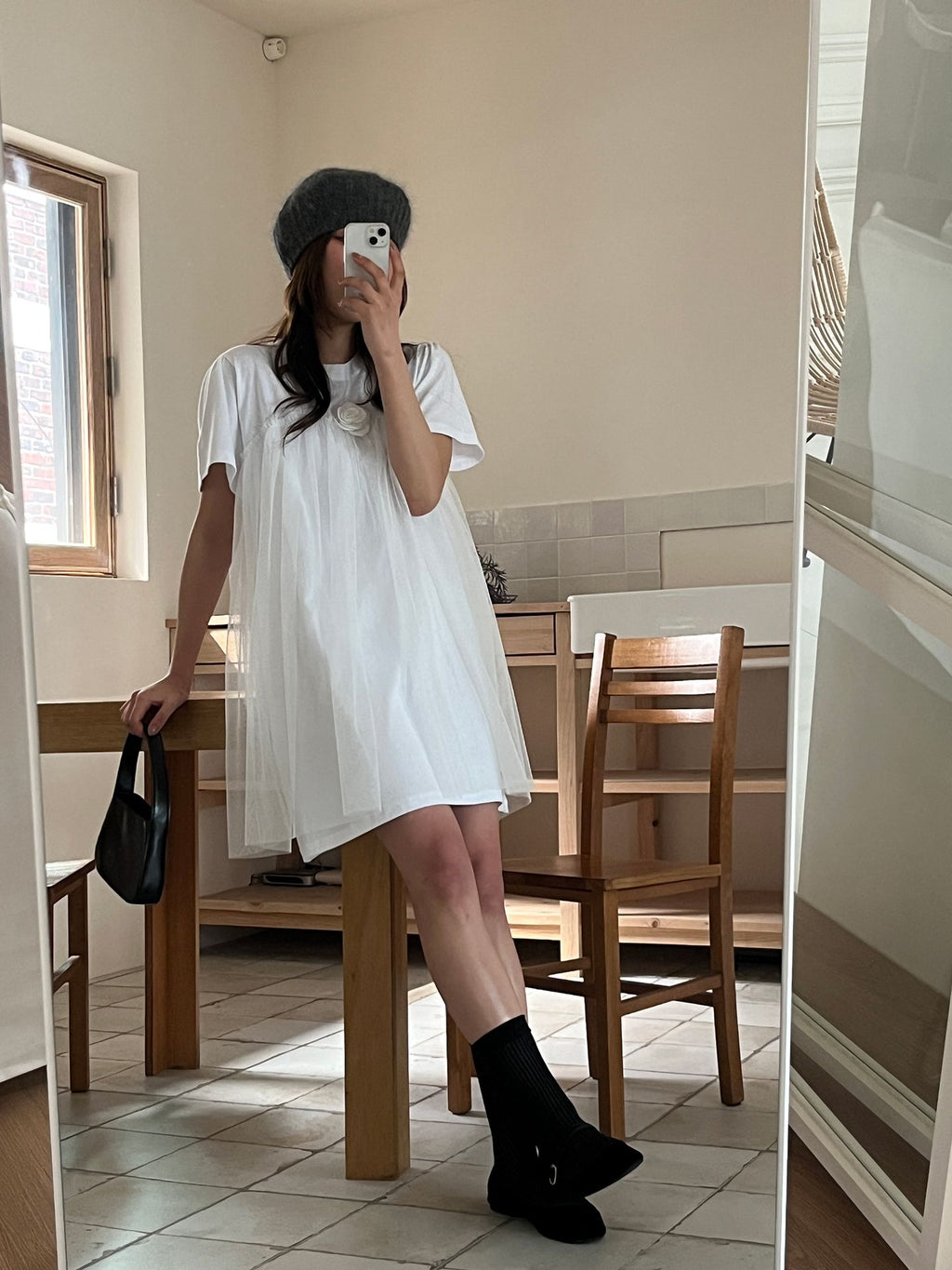 Camellia Layered Dress 🌼✨