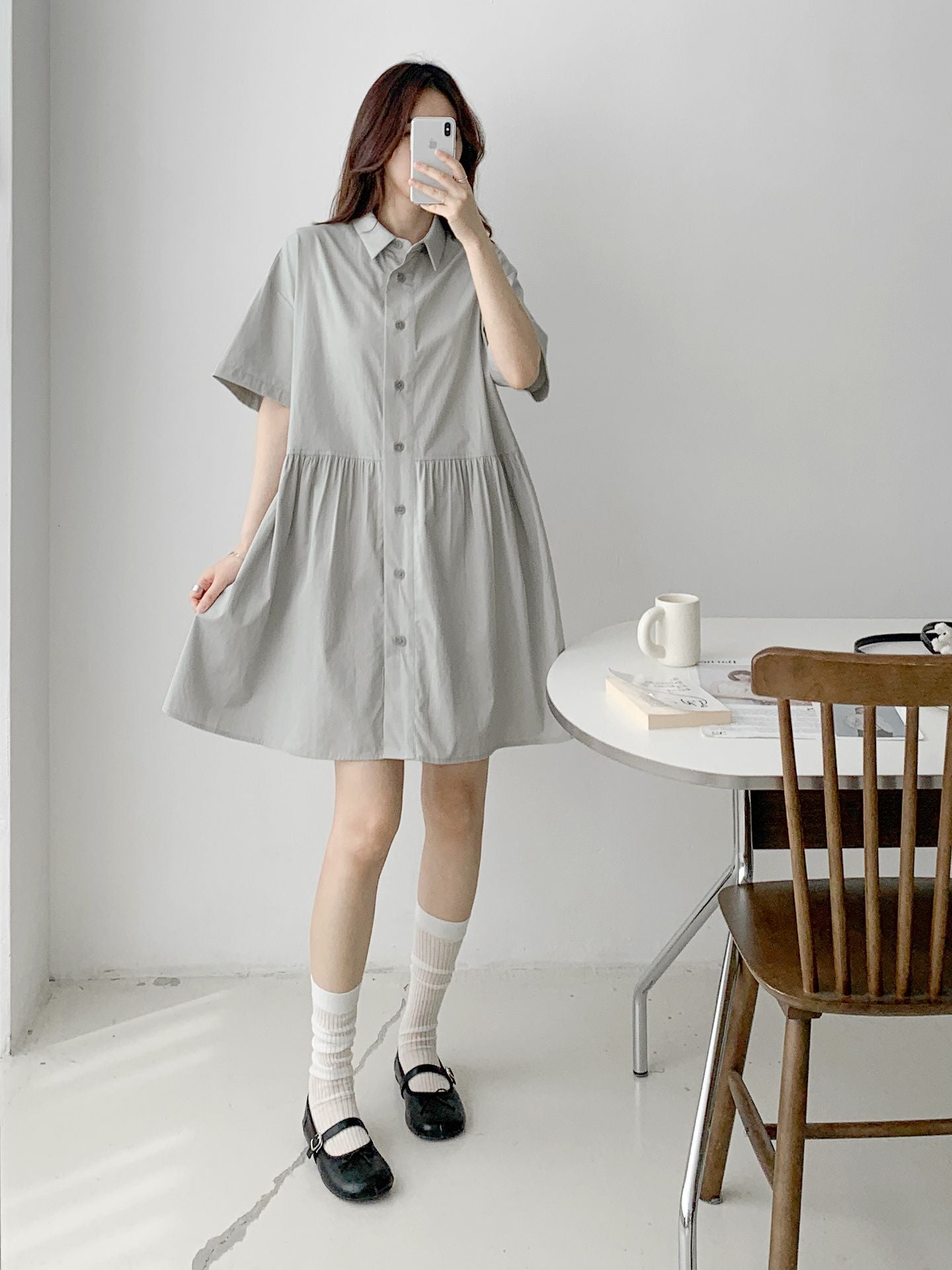 Laren Dress (FREE / Big Size Box Fit) ✨