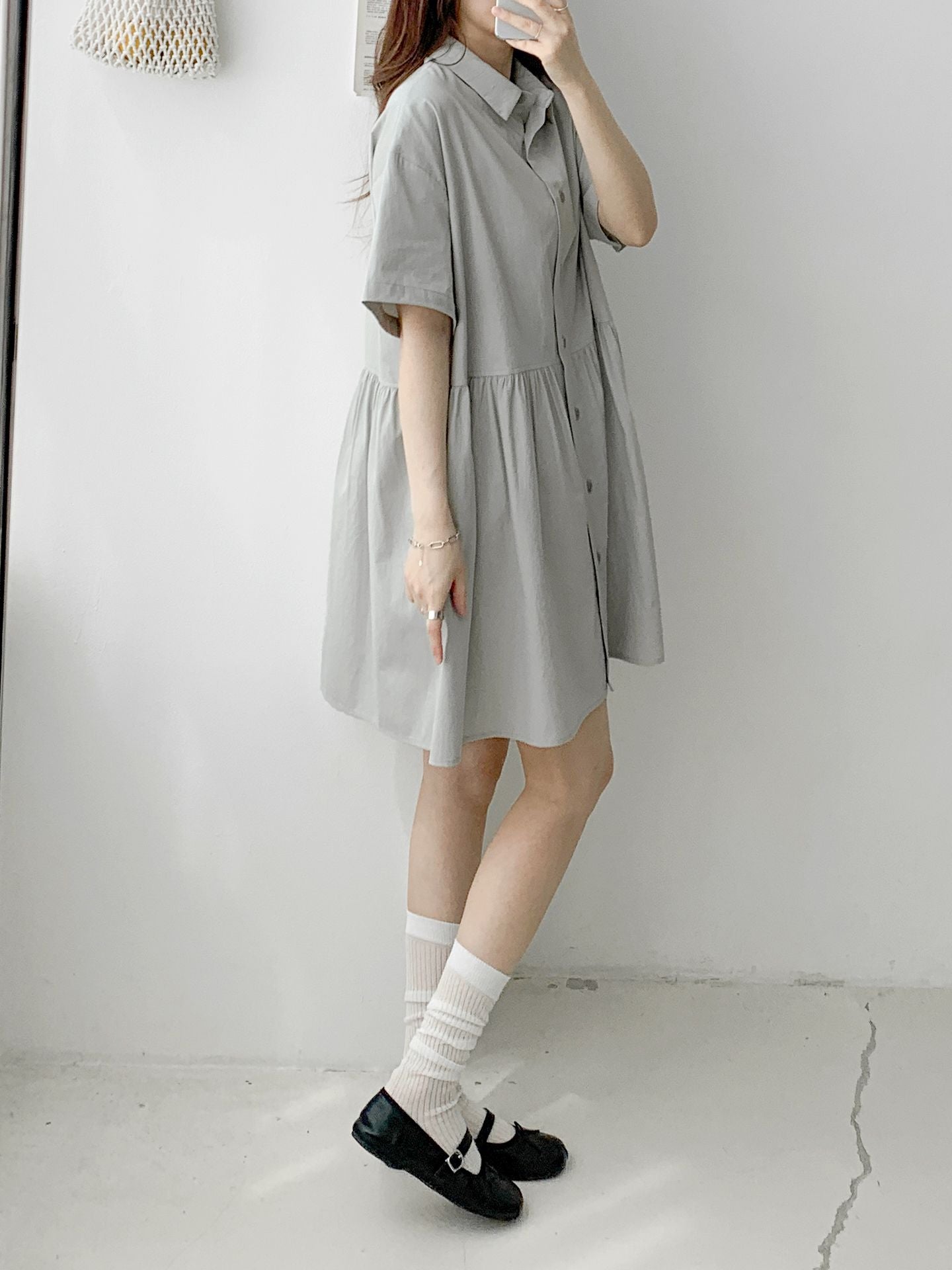 Laren Dress (FREE / Big Size Box Fit) ✨