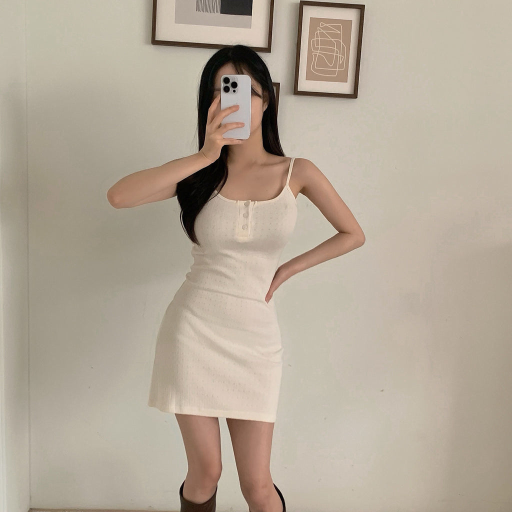 Perforated Teeny Dress