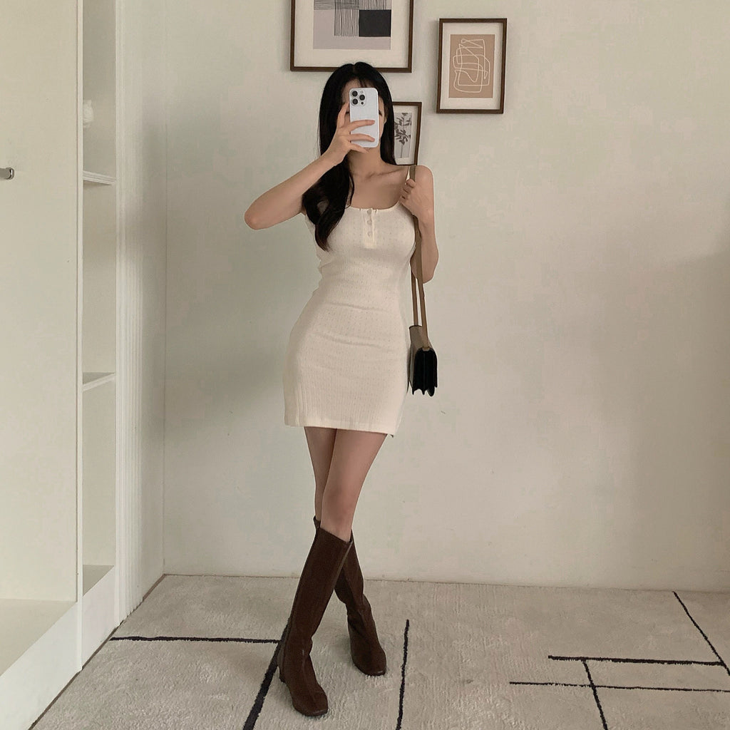 Perforated Teeny Dress