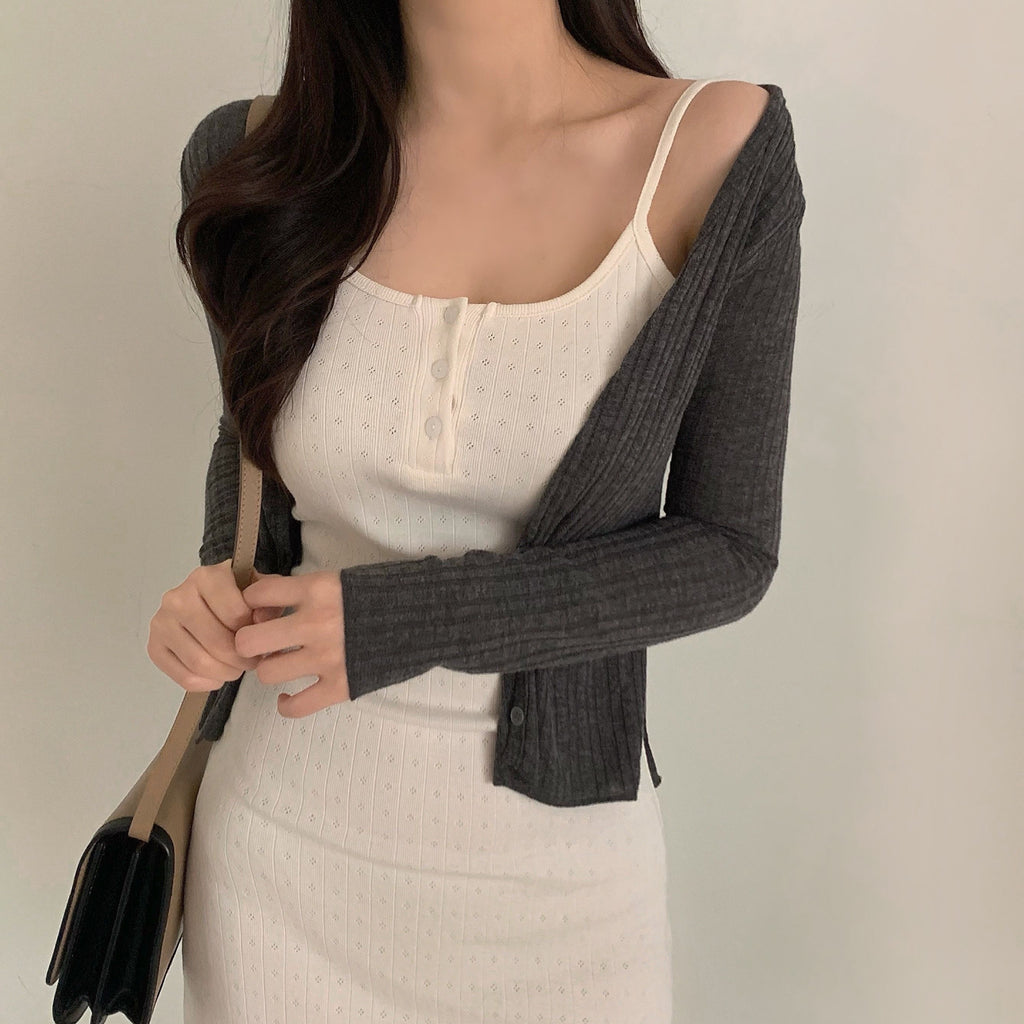 Perforated Teeny Dress