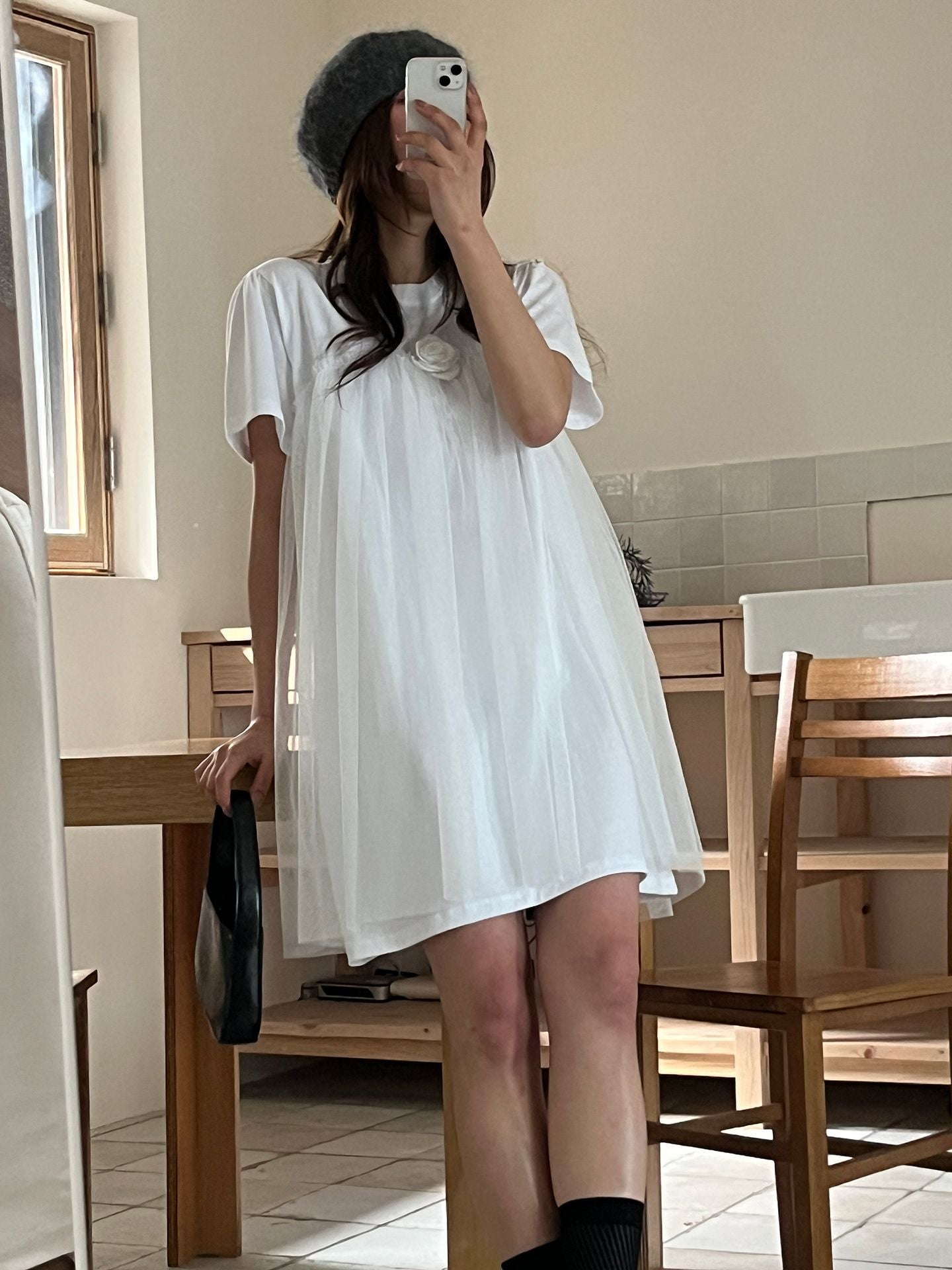 Camellia Layered Dress 🌼✨