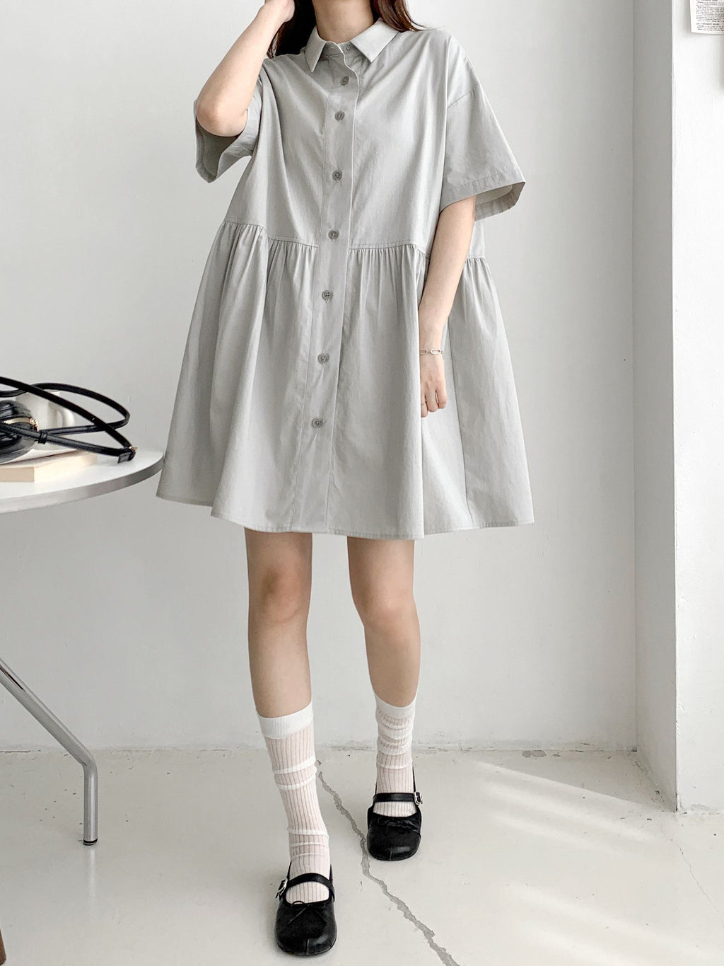 Laren Dress (FREE / Big Size Box Fit) ✨