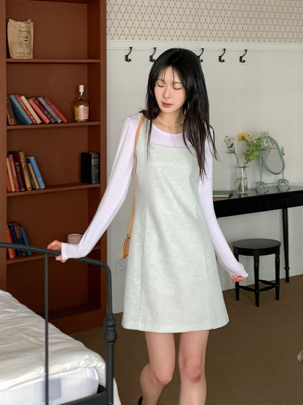 Coin Tweed Dress
