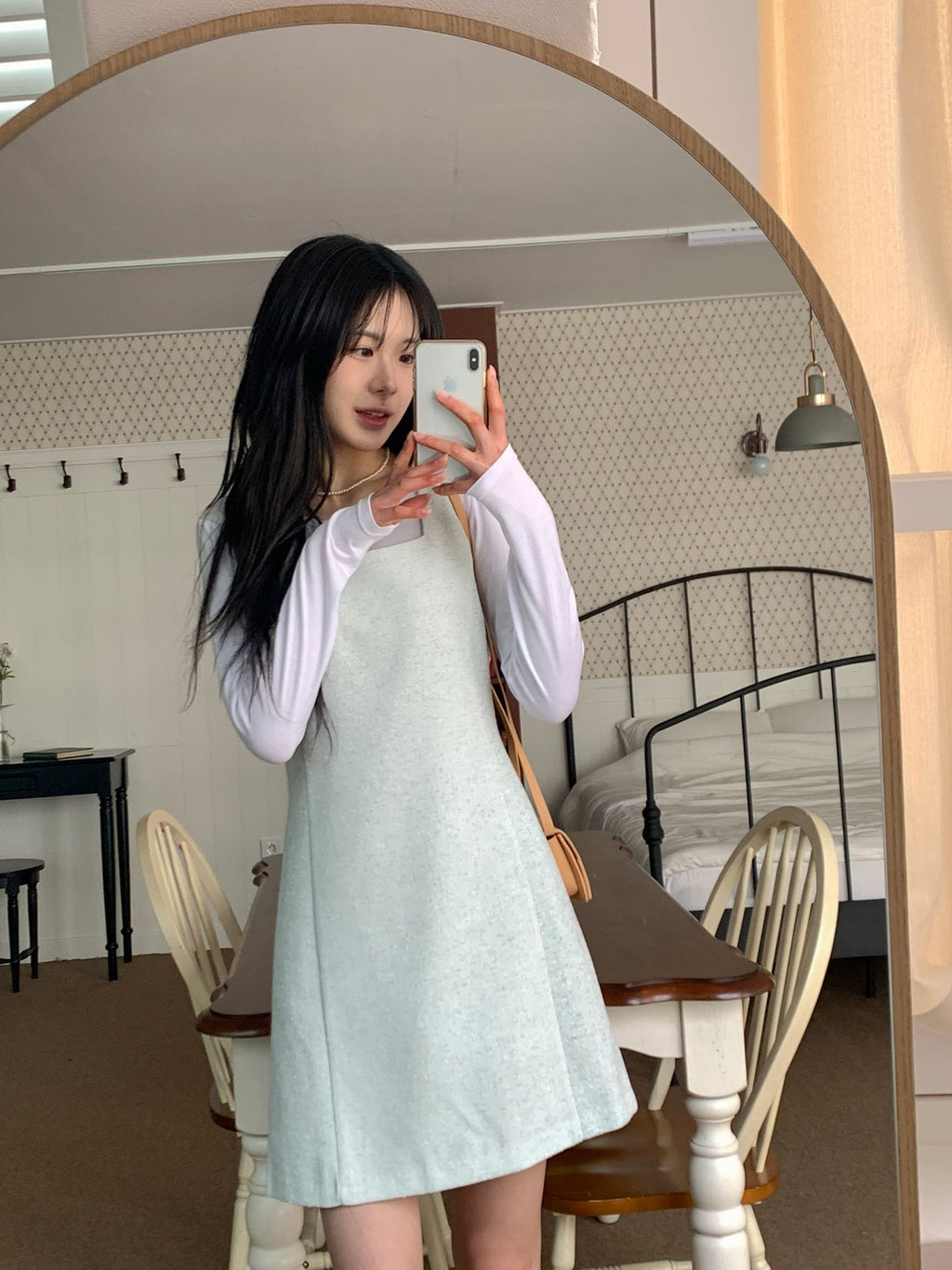 Coin Tweed Dress