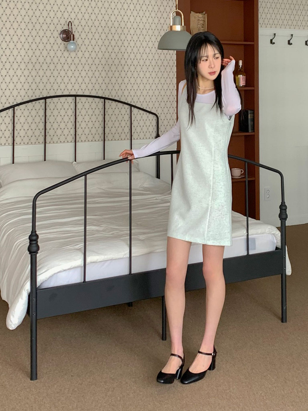 Coin Tweed Dress