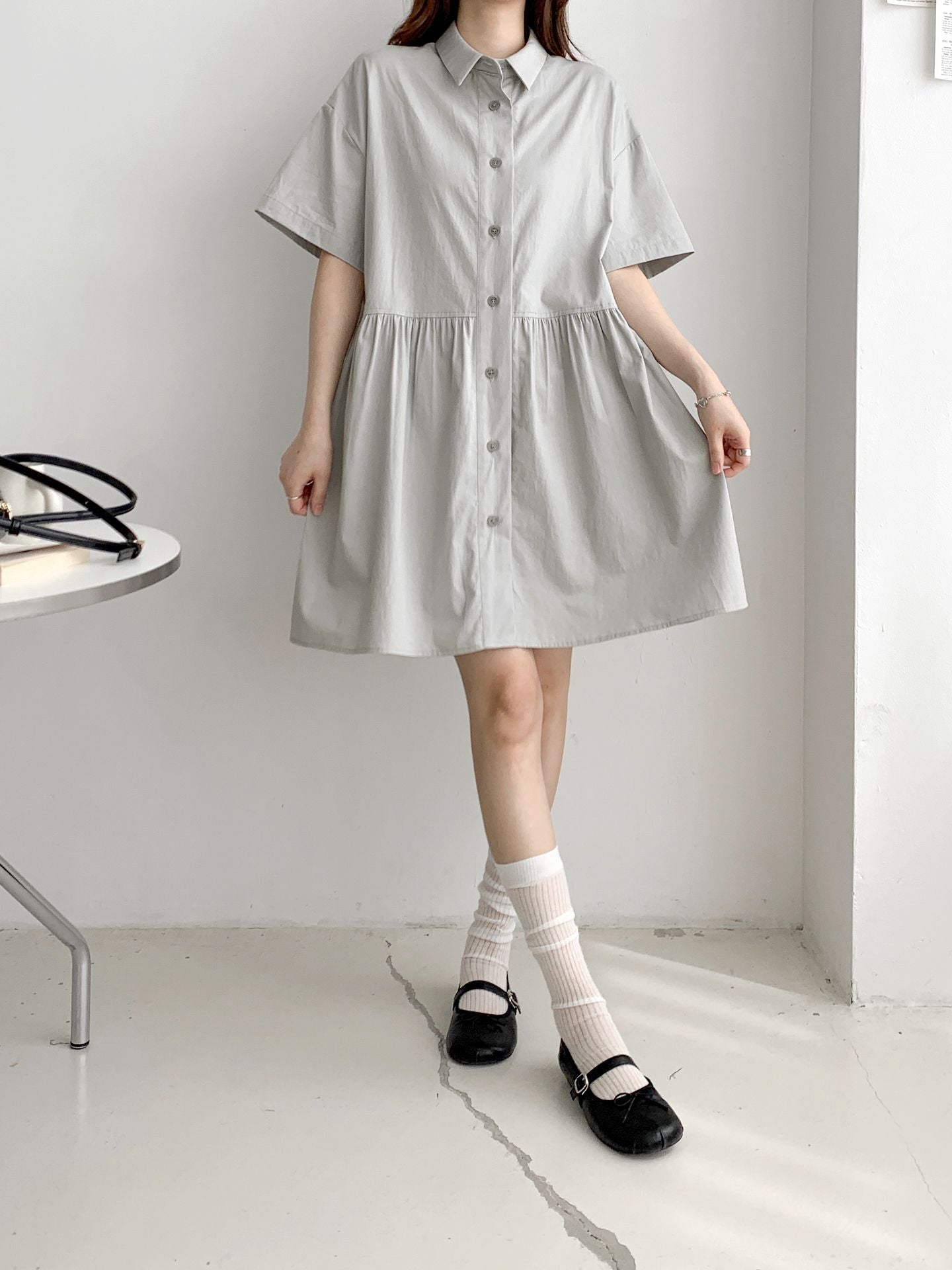 Laren Dress (FREE / Big Size Box Fit) ✨