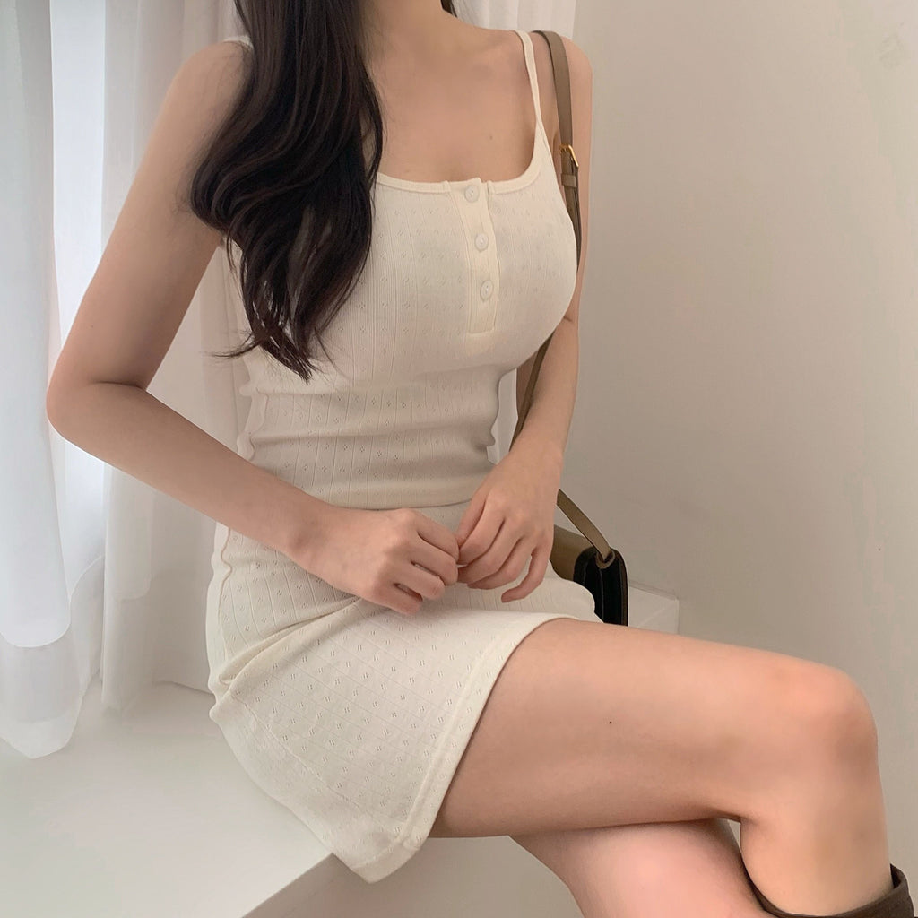 Perforated Teeny Dress
